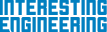 Blue "INTERESTING ENGINEERING" logo on transparent background, bold sans-serif font.